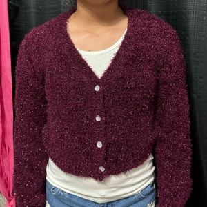 GIRLS Polyester Cardigan